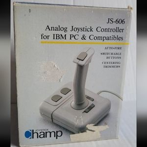 Champ JS-606 Analog Joystick Controller For IBM PC & Comatibles